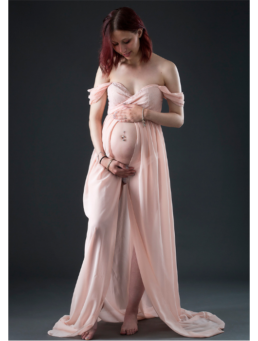 Studio Grand Angle - photographe grossesse - photo couleur - femme enceinte - @christophe roisnel normandie cherbourg